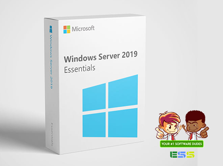 Microsoft Windows Server 2019 Essentials 64-bit | 1 Server (1-2 CPU) |  Instant Download | 25 users 